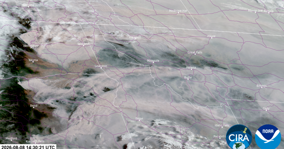Wildfire smoke air quality update for Missoula County