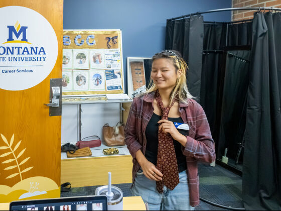 Bobcat Career Closet opens permanent storefront next to MSU Bookstore