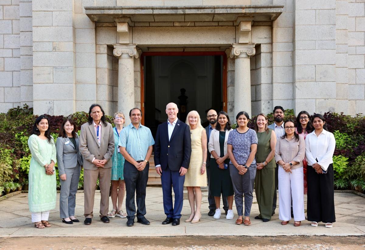 Governor Gianforte Highlights Montana Quantum, Photonics Partnerships at Indian Institute of Science