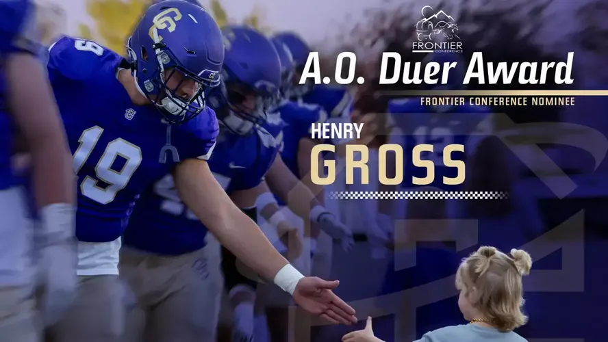 Henry Gross Named Frontier A.O. Duer Scholarship Award Nominee