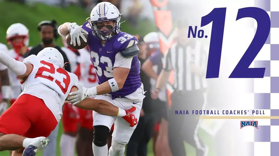 Saints Move Up to No. 12 in NAIA Football Coaches' Poll