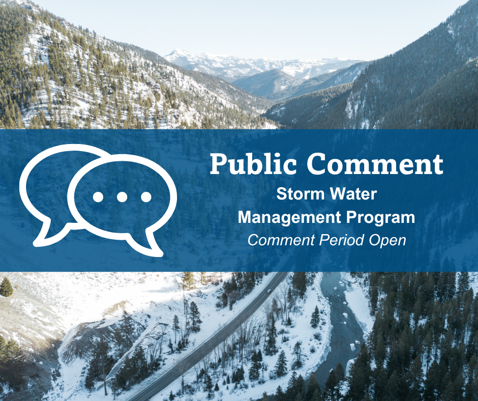 Updated Storm Water Management Program available