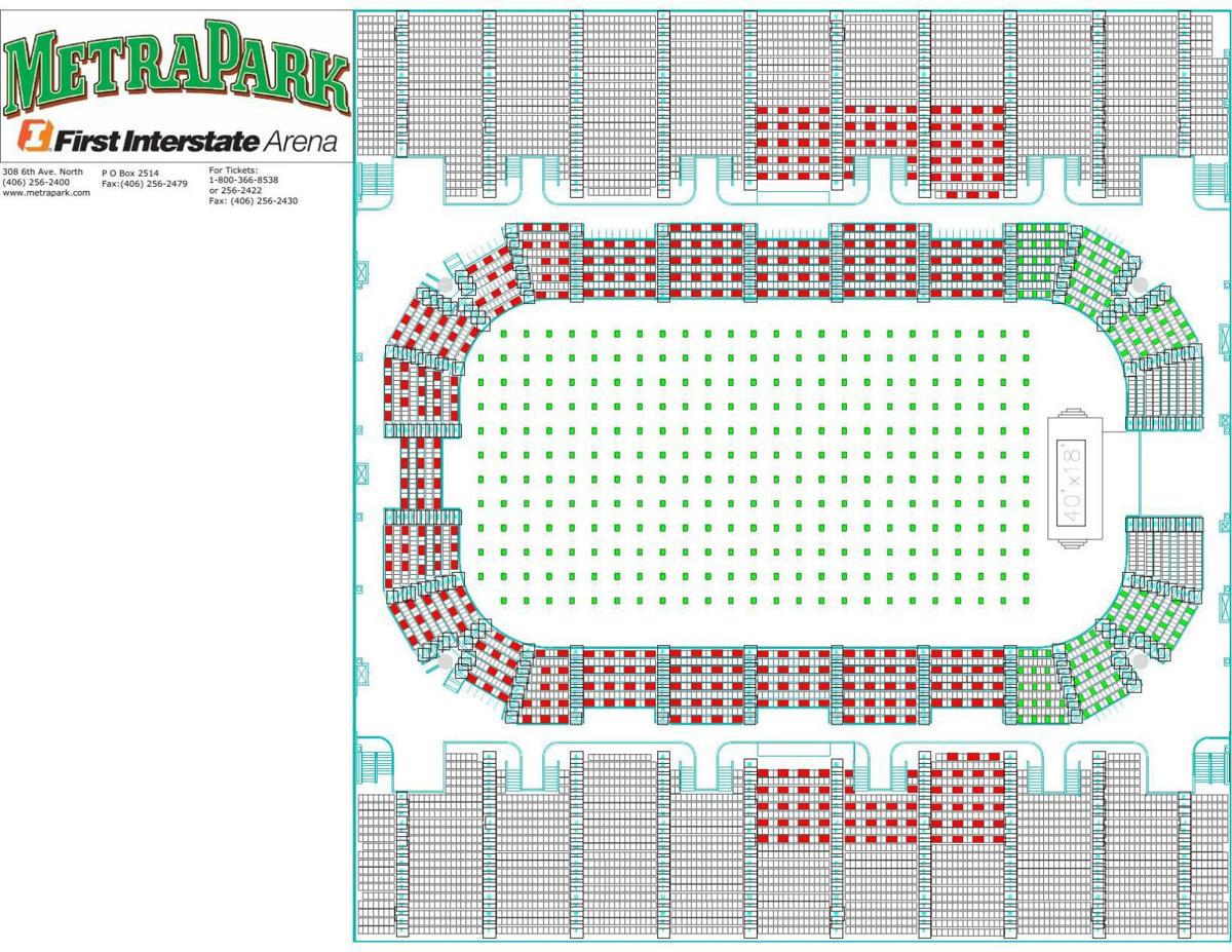 Metrapark Seating Chart For Graduations State Regional