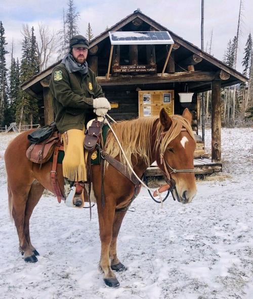 Backcountry horse