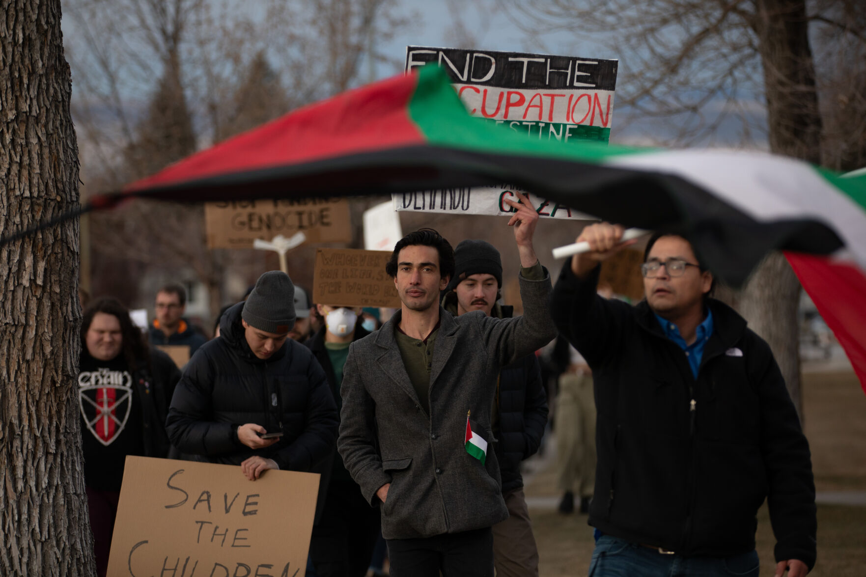 Nearly 150 Attend 'Peace In Palestine' Rally At Capitol