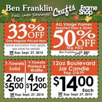 Ben Franklin - Coupons