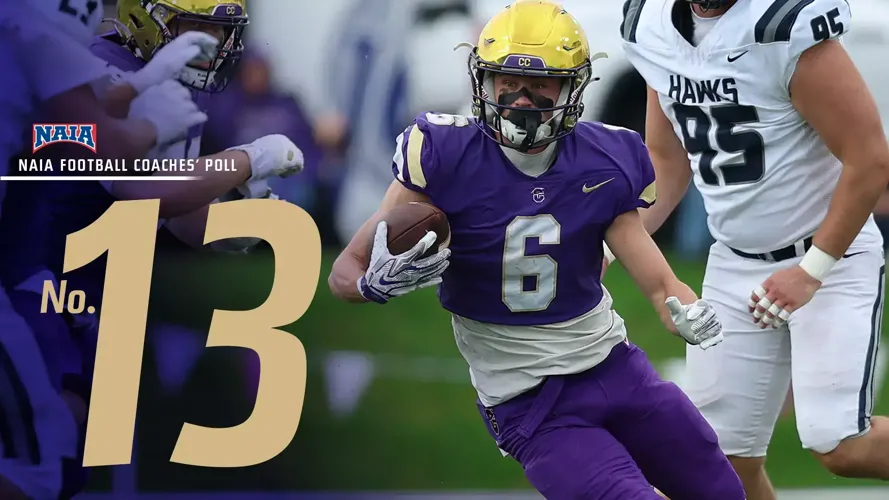 Saints Stay Put at No. 13 in NAIA Football Coaches' Poll