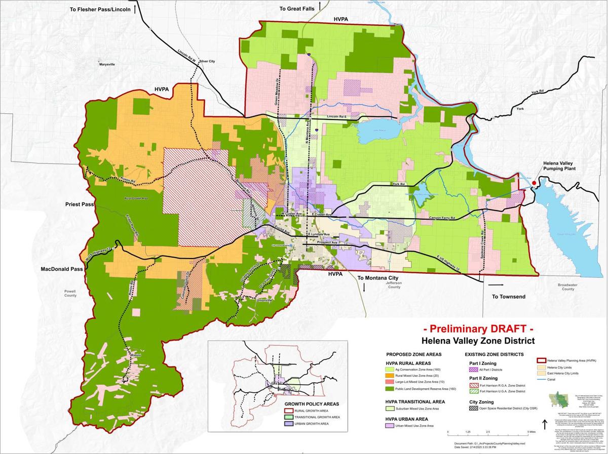 160acre minimums removed from draft Helena Valley zoning plan Local
