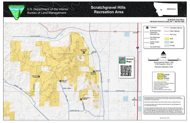 BLM map Scratchgravel Hills