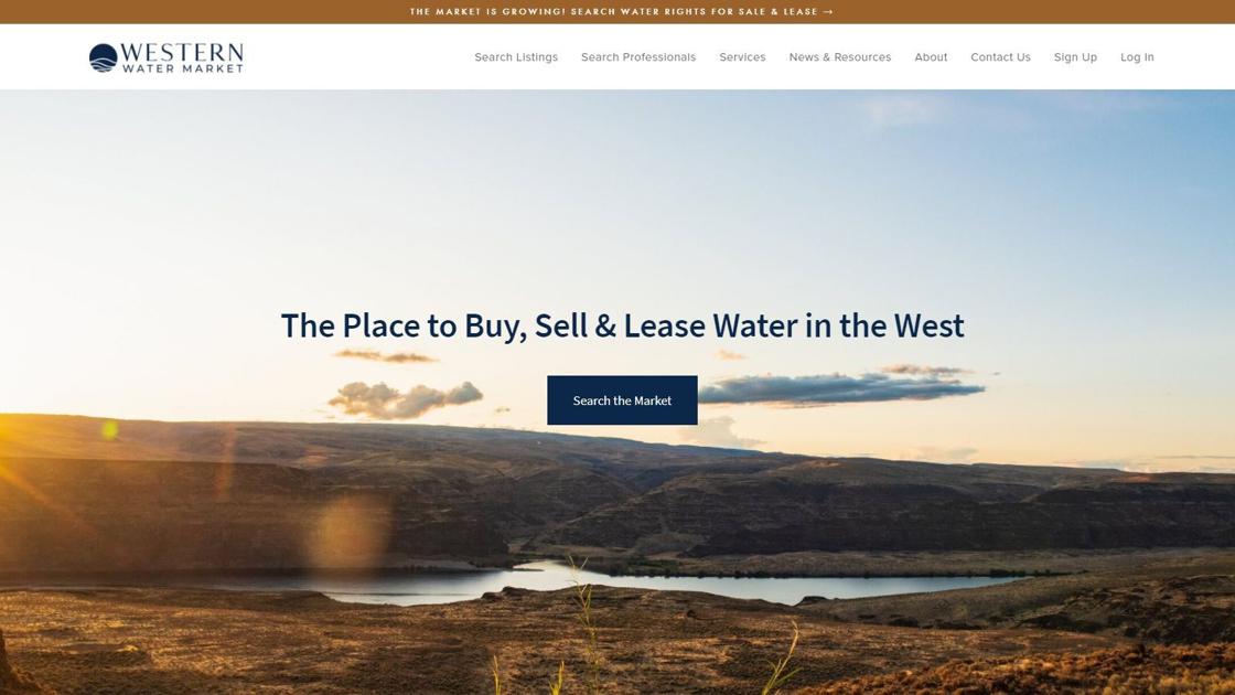 New service looks to match buyers, sellers of Montana water rights - Helena Independent Record