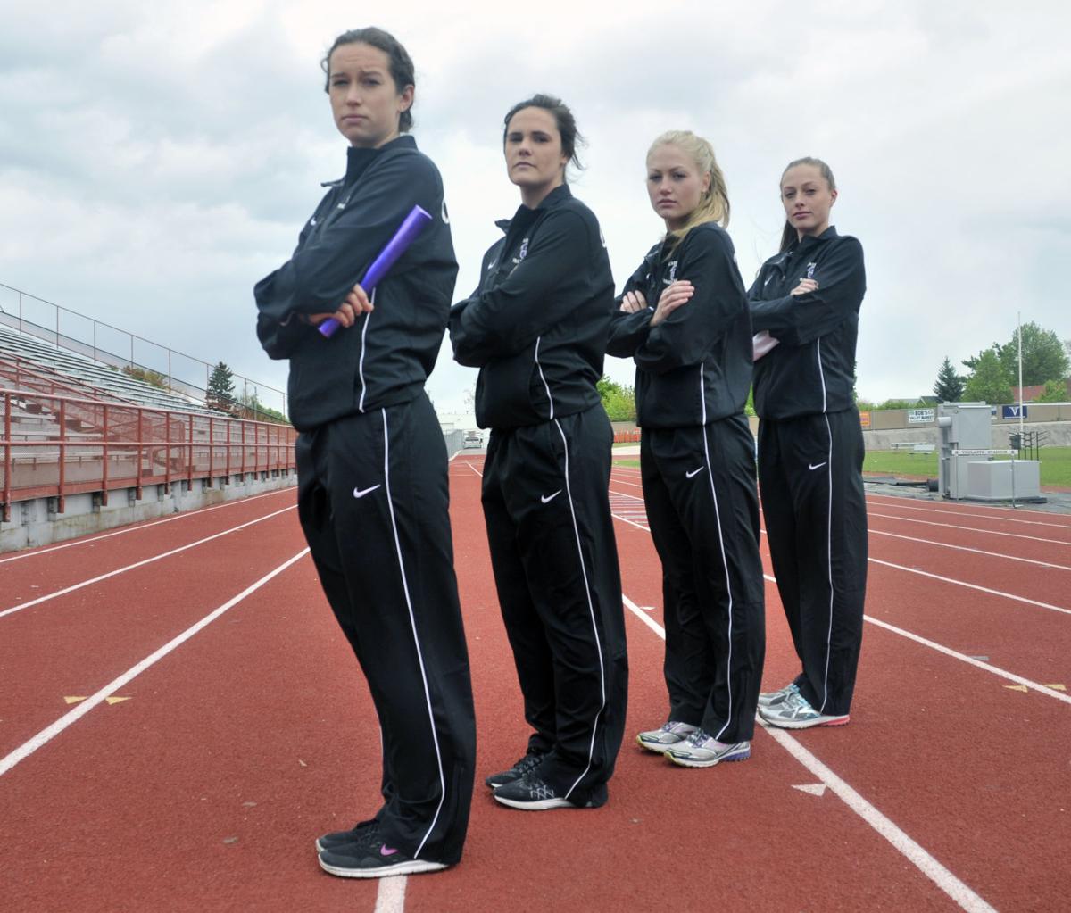 Montana's fastest 1,600 relay ready for NAIA championships Carroll