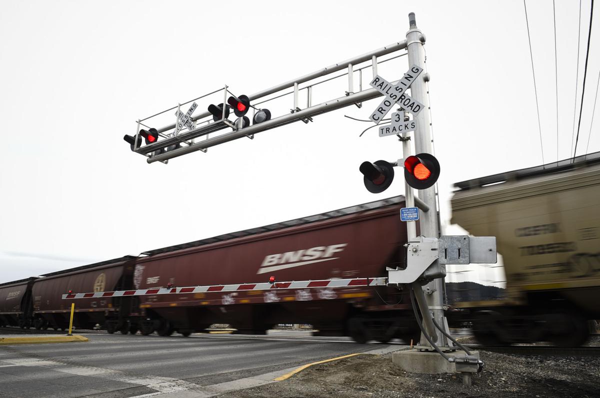 Train Crossing on Montana Ave.
