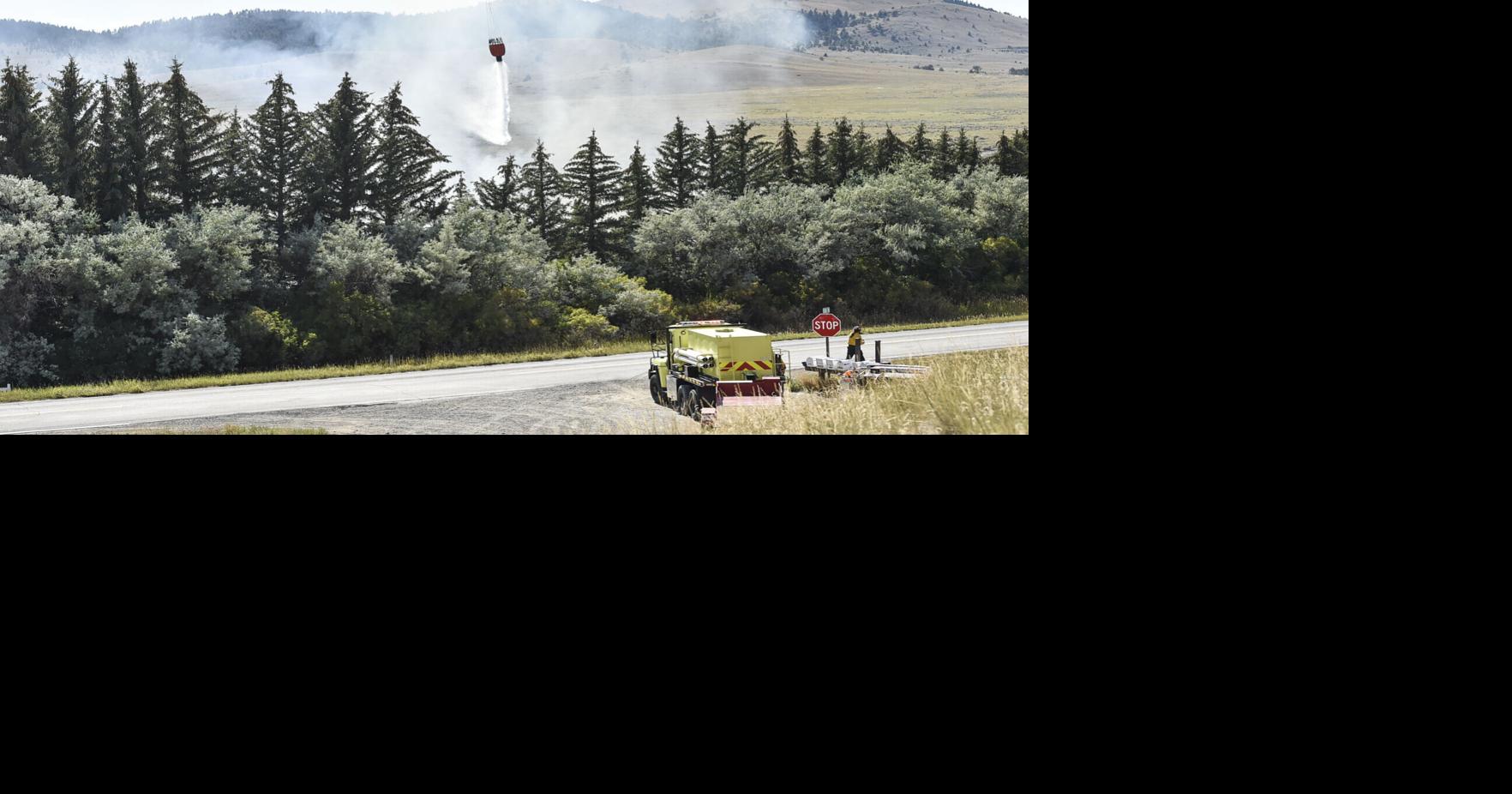 Volunteer fire departments knock down Birdseye wildfire