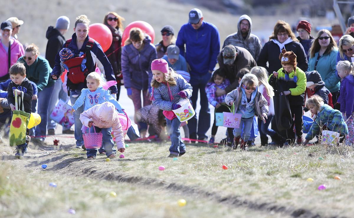 Feature photos Mount Helena Easter egg hunt Local