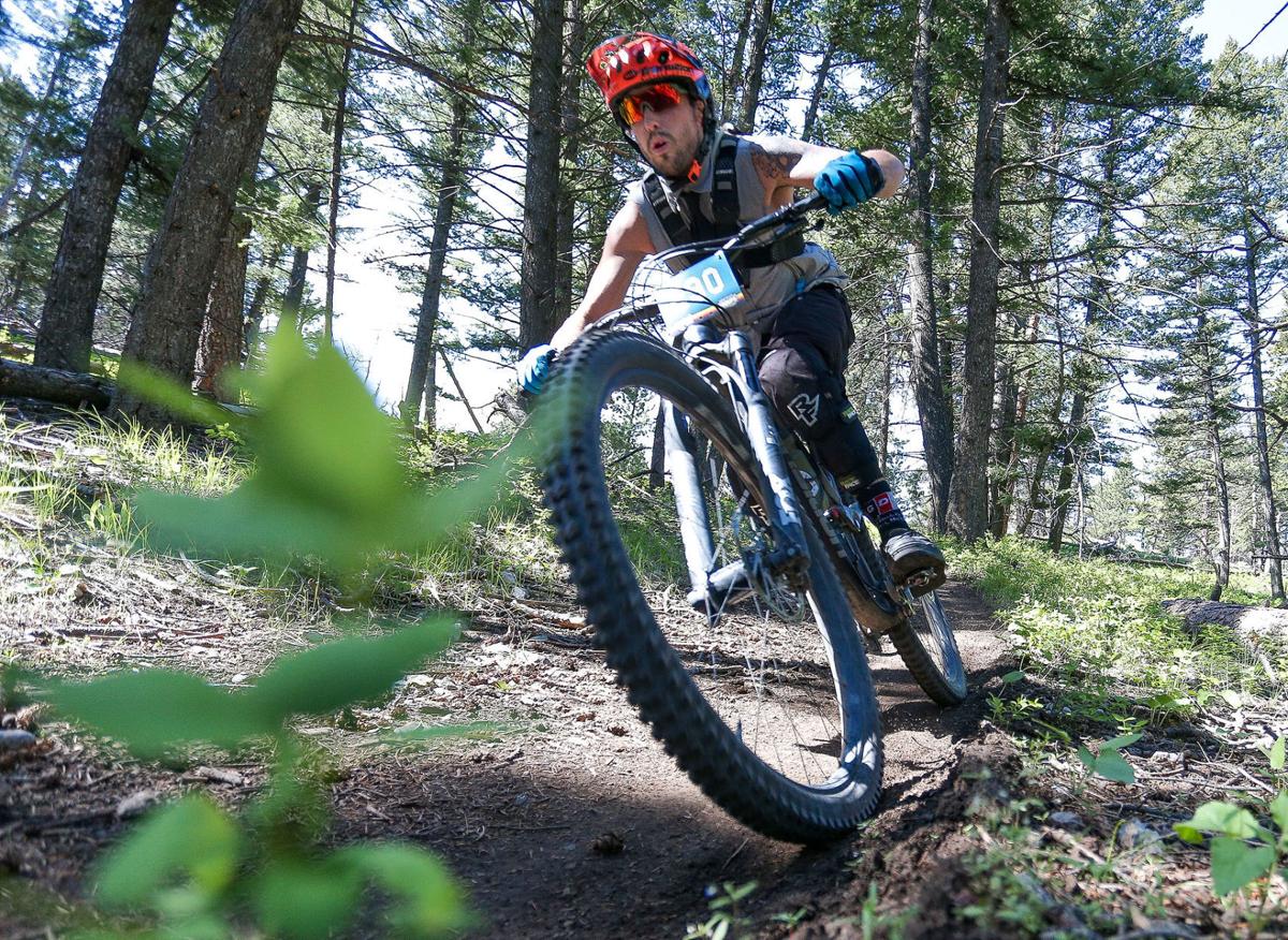 Brian Elliott of Clancy navigates the Helenduro course