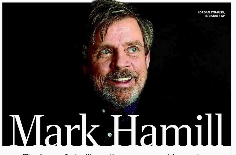 How much did Mark Hamill's face change from before his accident to