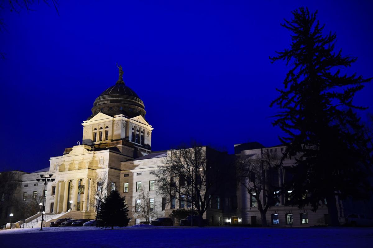 The Montana State Capitol in Helena