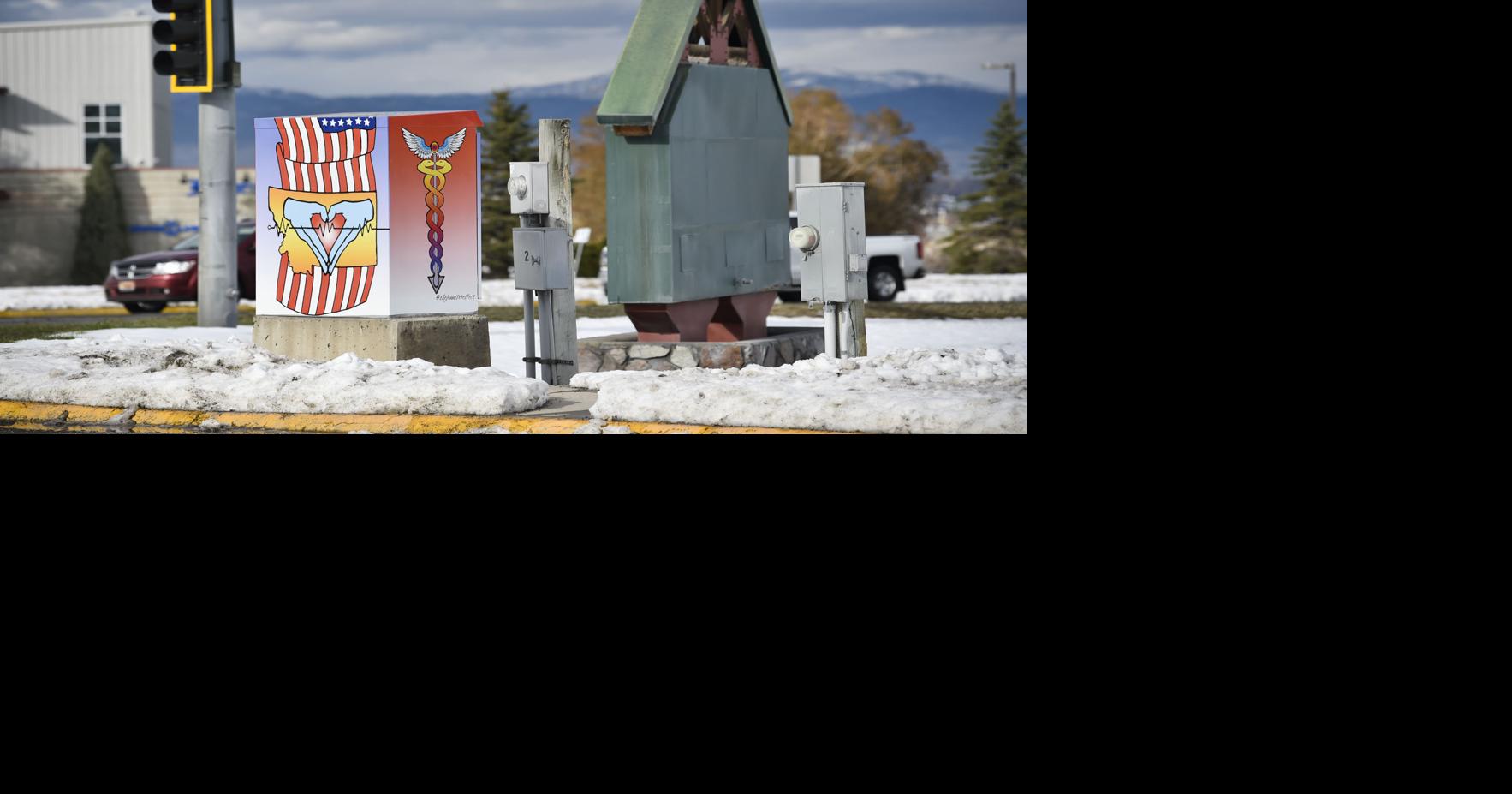 Photos: Traffic signal boxes adorned with artistic flair