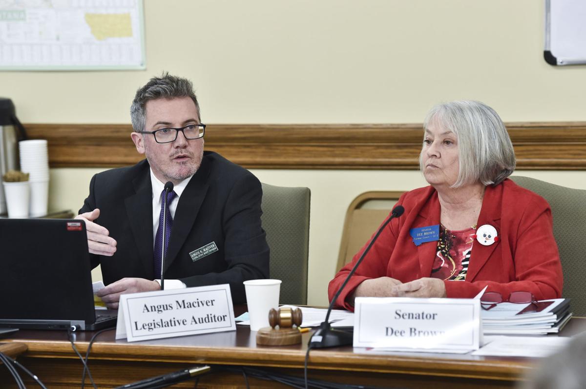 Angus Maciver, legislative auditor,