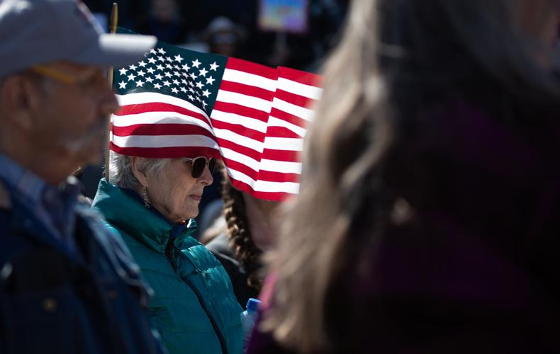 Hands Off! Indivisible Rally in Helena