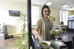 WasiinNaytha RaggedRobe weighs marijuana buds