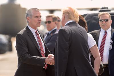 Matt Rosendale Shakes President Donald Trumps Hand Matt Rosendale Shakes President Donald Trumps Hand