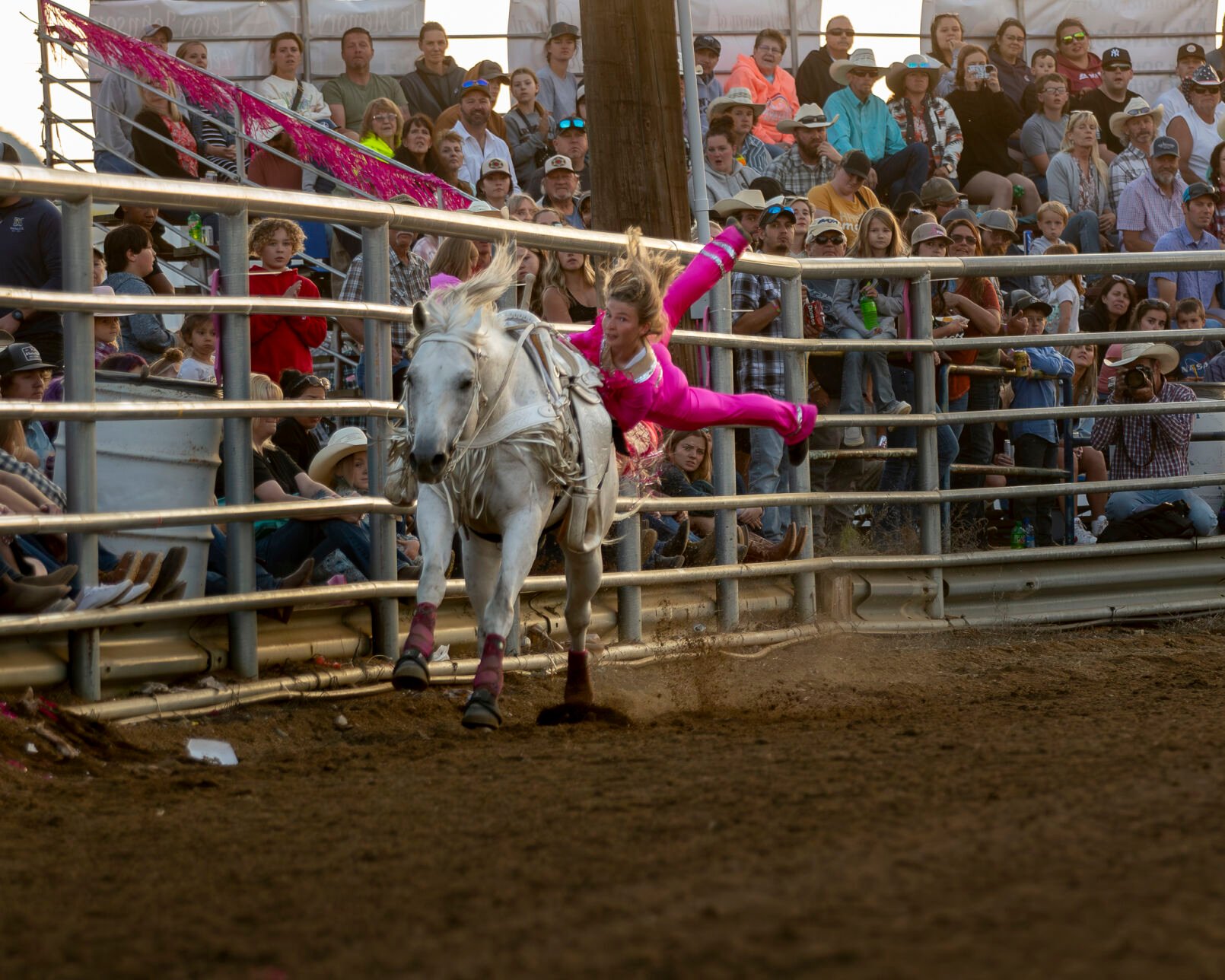 Young trick riders wow crowd at East Helena Rodeo