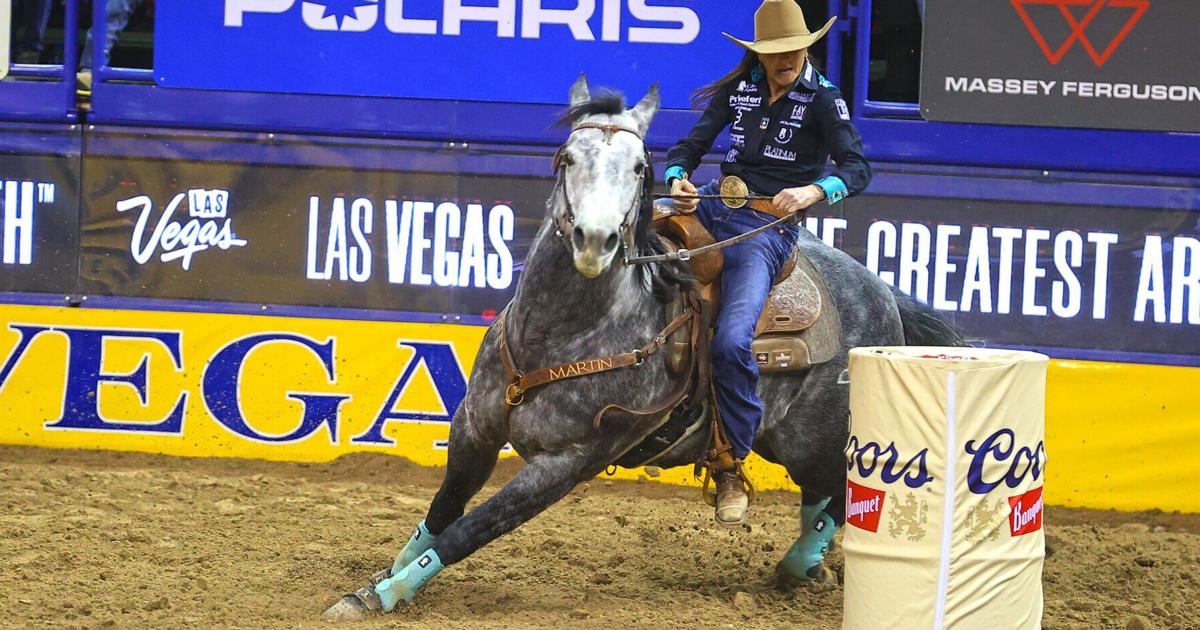 NFR: Montana native Lisa Lockhart 3rd again; Melstone's Sage Newman sees  world lead dip to less than 10K