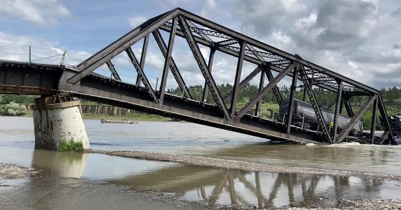 Big Yellowstone River changes before bridge collapse - Vimarsana News