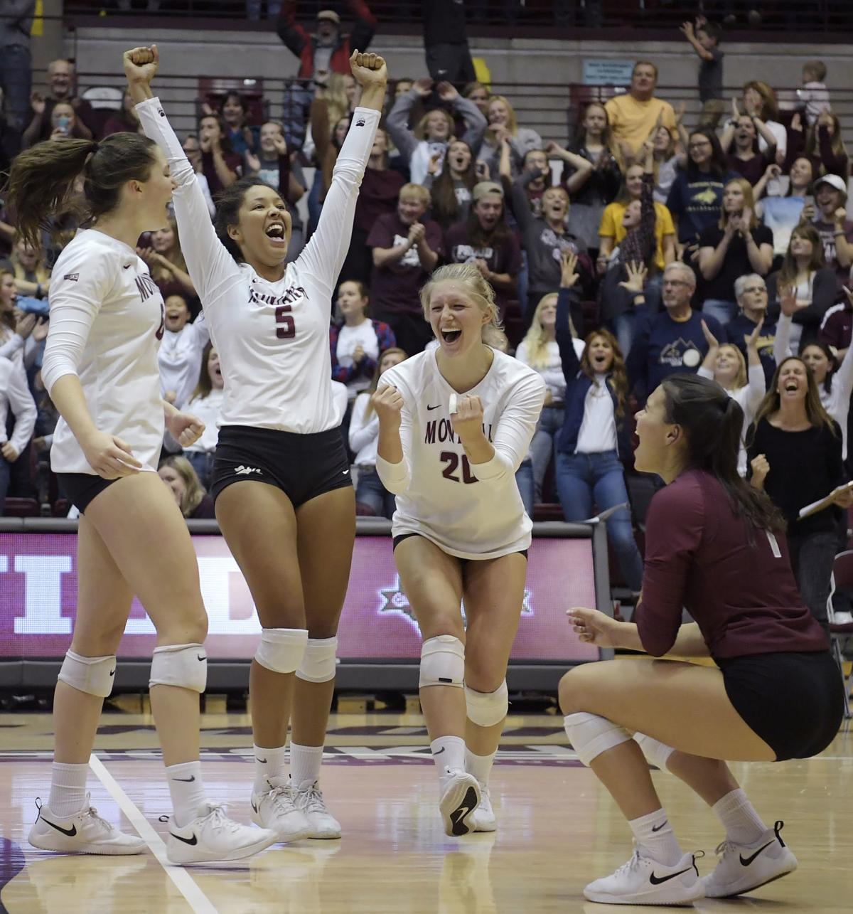 Montana volleyball team tops Montana State in fiveset marathon Big