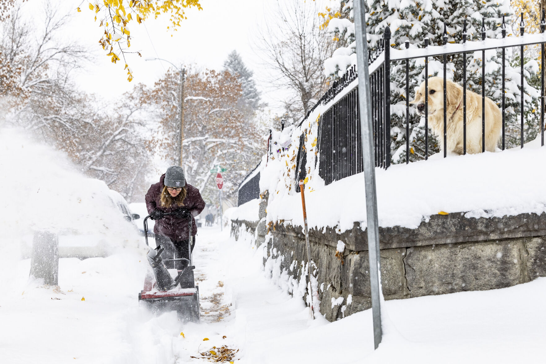 Photos: Helena Awakes To A Blanket Of Snow