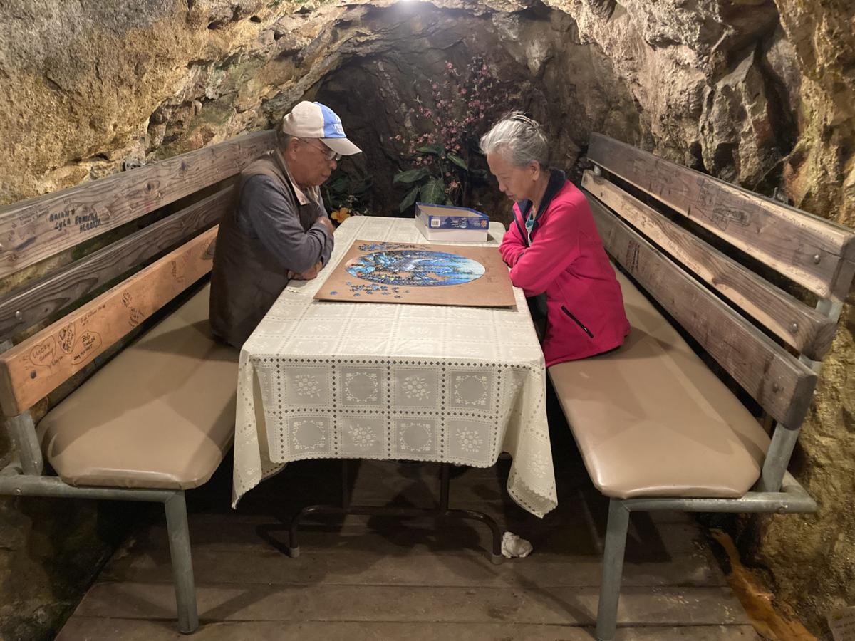 Radon mine