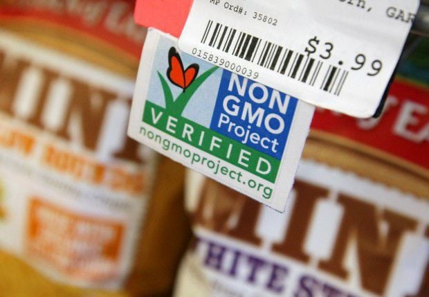 genetically modified food label
