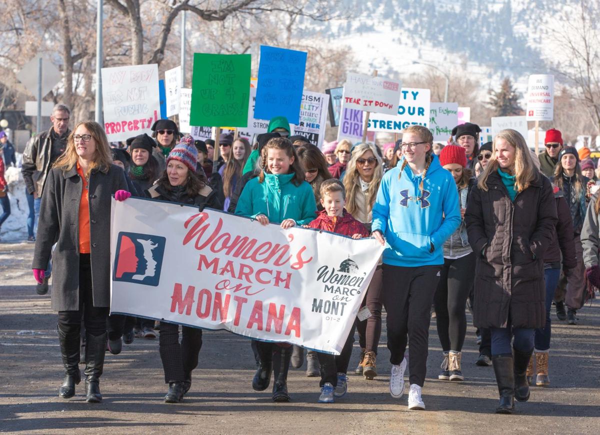 Montana Women's March draws an estimated 10,000 Local