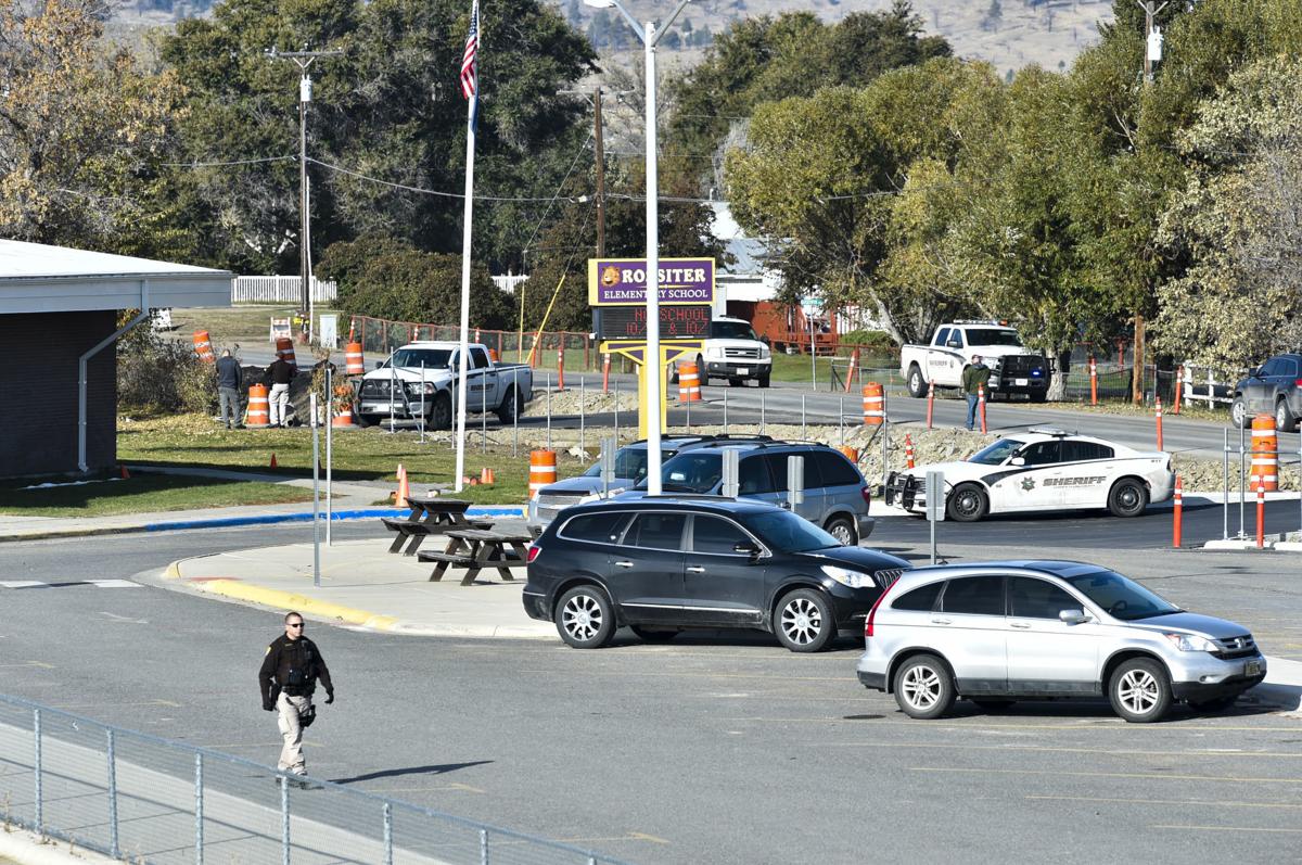 The Lewis and Clark County bomb squad on scene