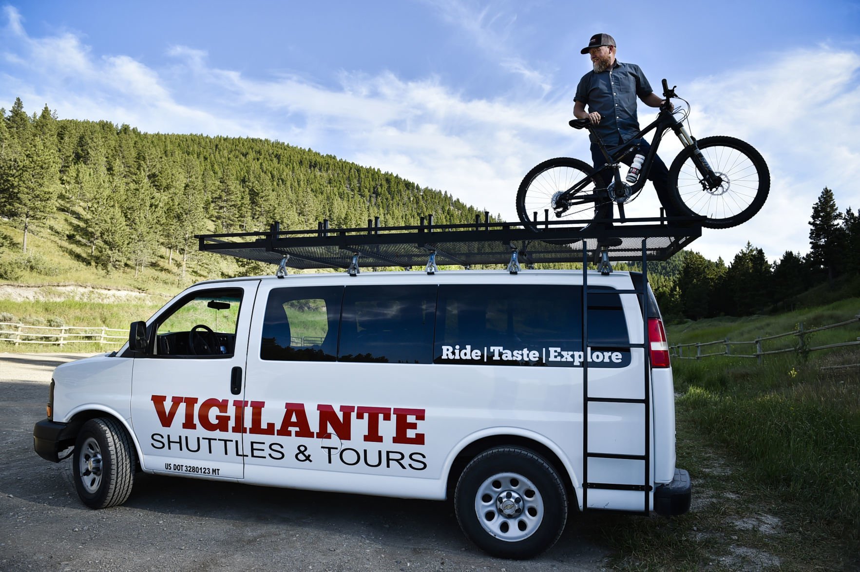 mountain bike shuttle