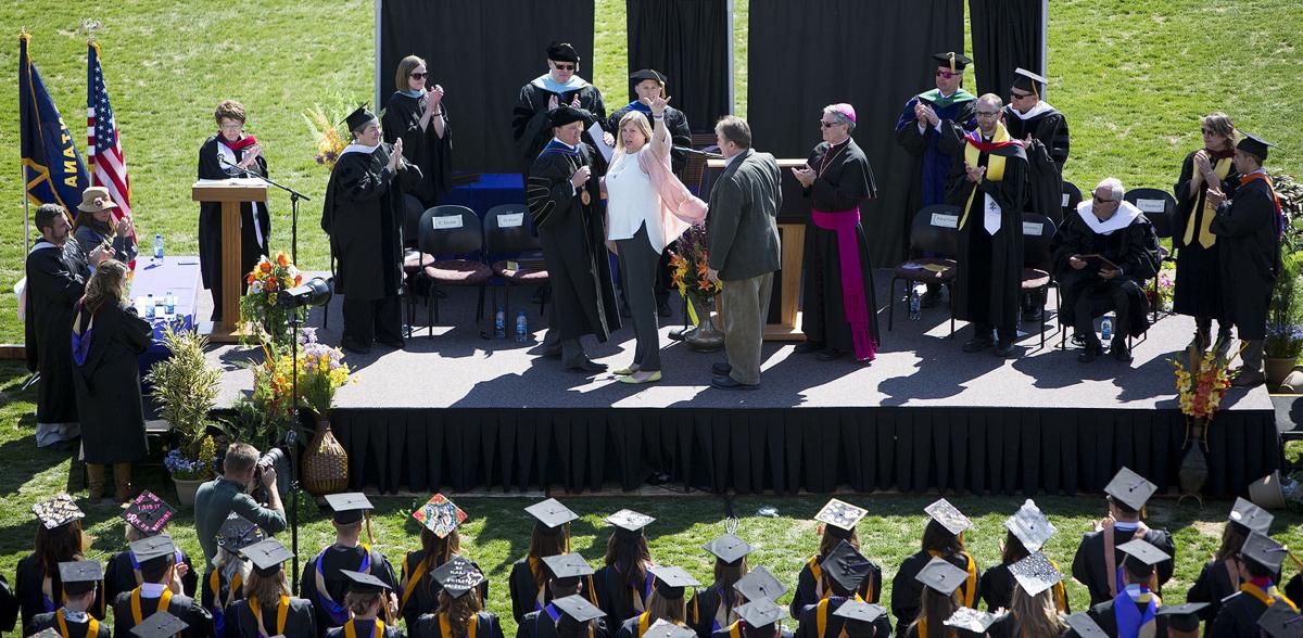 Carroll graduates record number of students at its 106th Commencement