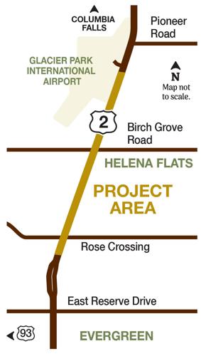 US 2 Rose Crossing to Glacier Airport project is complete
