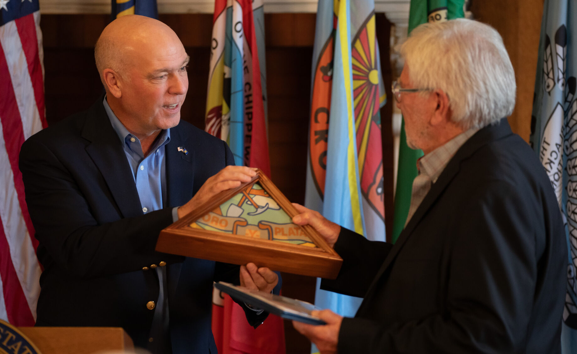 Gov. Gianforte Awards Veterans For Service