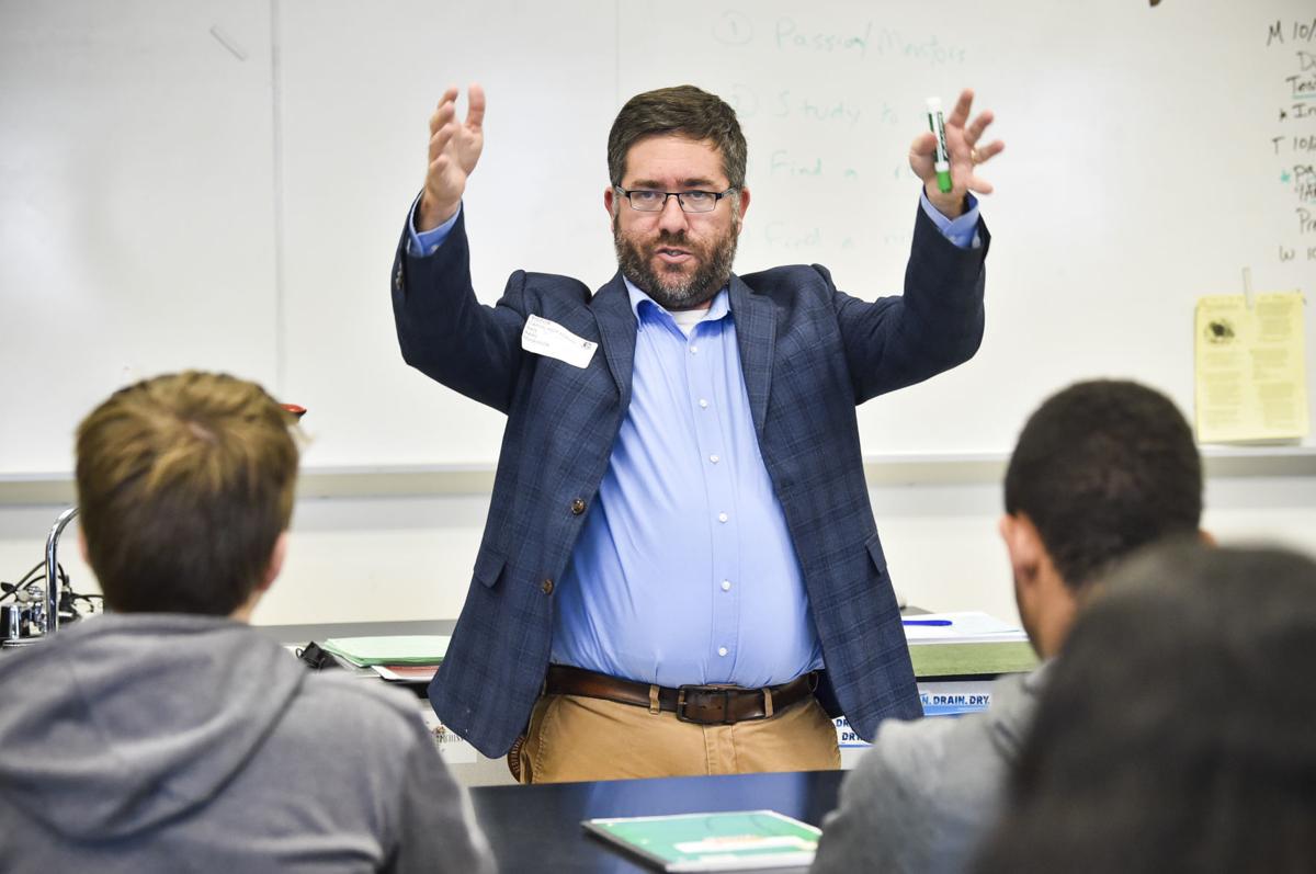 Jeb Puryear, a chemist and assistant professor of gifted education at the University of Montana,