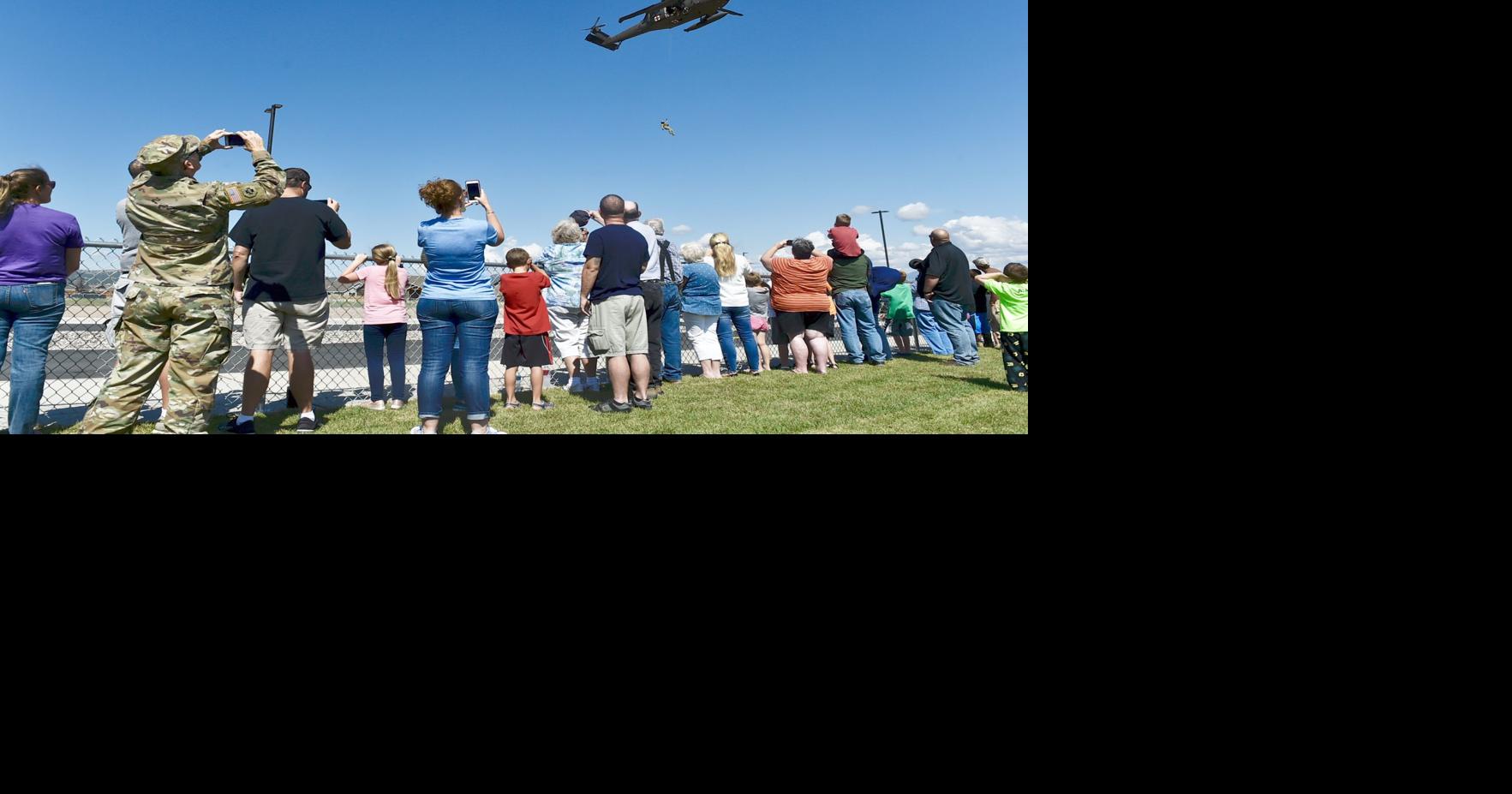 Photo: Dropping in on school ribbon-cutting ceremony