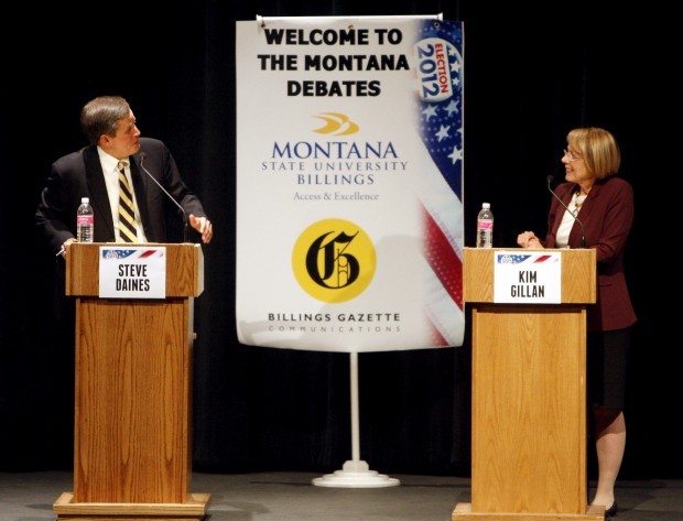 Steve Daines, Kim Gillan