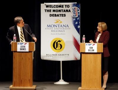 Steve Daines, Kim Gillan