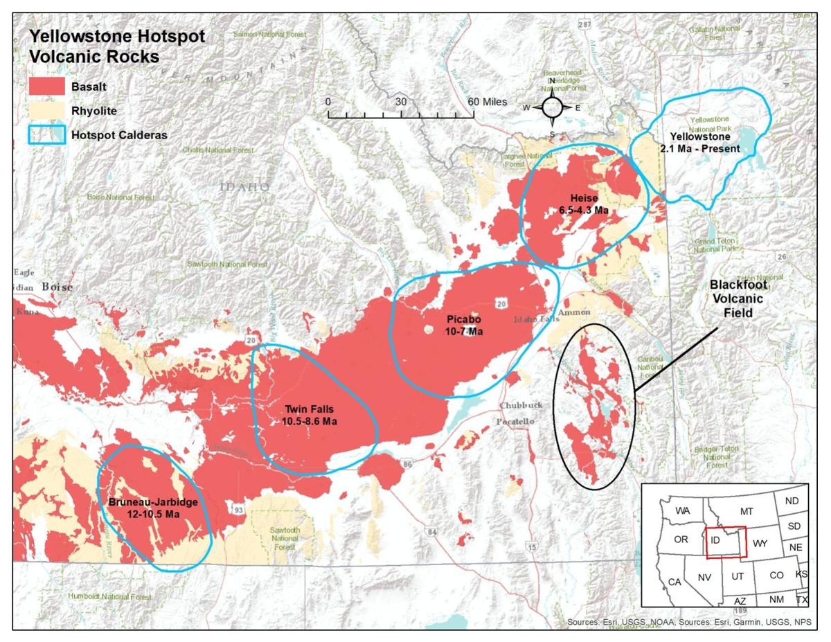 Caldera chronicles Idaho's Blackfoot Volcanic Field poses questions