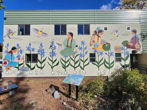 MDF Celebrates the Completion of Aspen Decker Mural on Montana Natural History Center