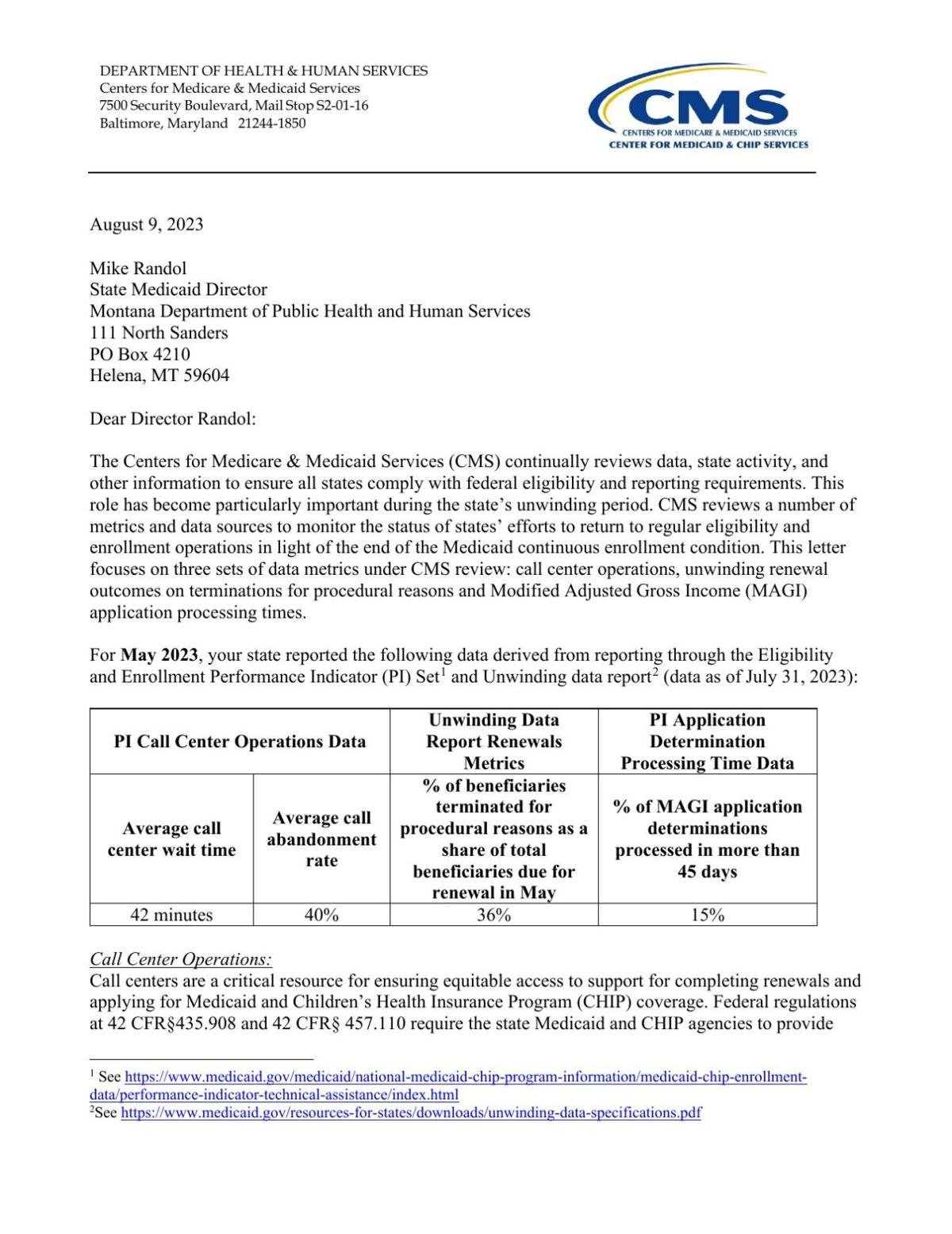 Half Of Montana Medicaid Cases Result In Termination