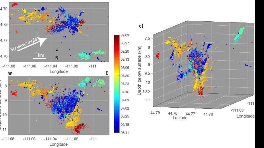 Caldera records: What causes earthquake swarms in Yellowstone?  |  wild montana
