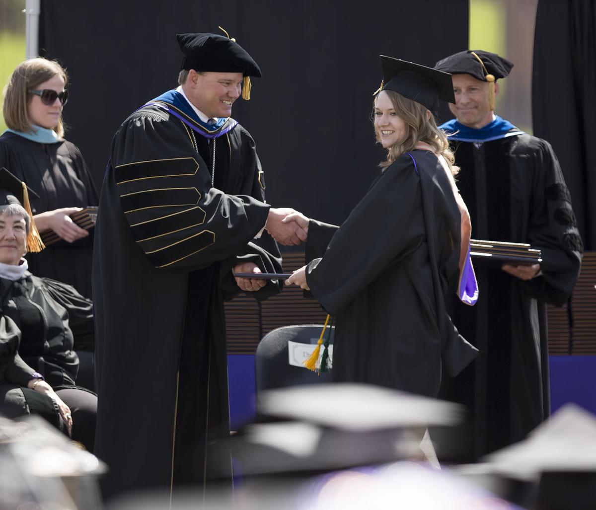 Carroll graduates record number of students at its 106th Commencement