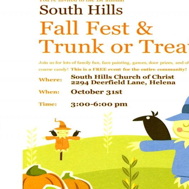 South Hills Fall Fest And Trunk Or Treat Helenair Com