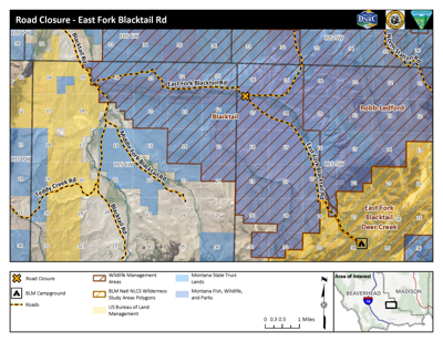 DNRC Announces Temporary Access Restrictions in Blacktail WMA